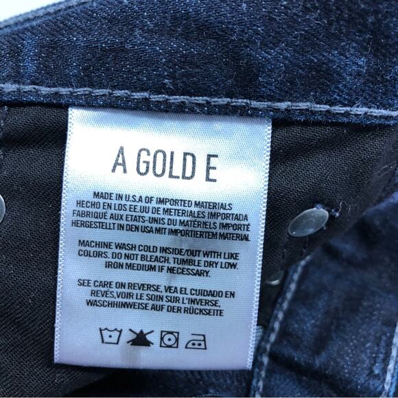 Agolde Anthropologie dark washed premium jeans 31x31 - Picture 8 of 10